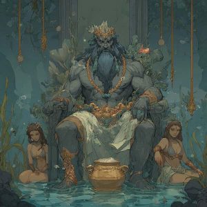 Ahti / Ahto, God of Water and Fishing