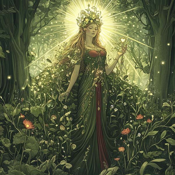 Akka Finnish Goddess of the Earth