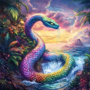 Ayida-Wedo The Rainbow Serpent Loa