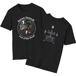 Baron Samedi T-Shirt with Veve on the Back
