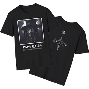 Papa Legba T-Shirt with Veve on the Back